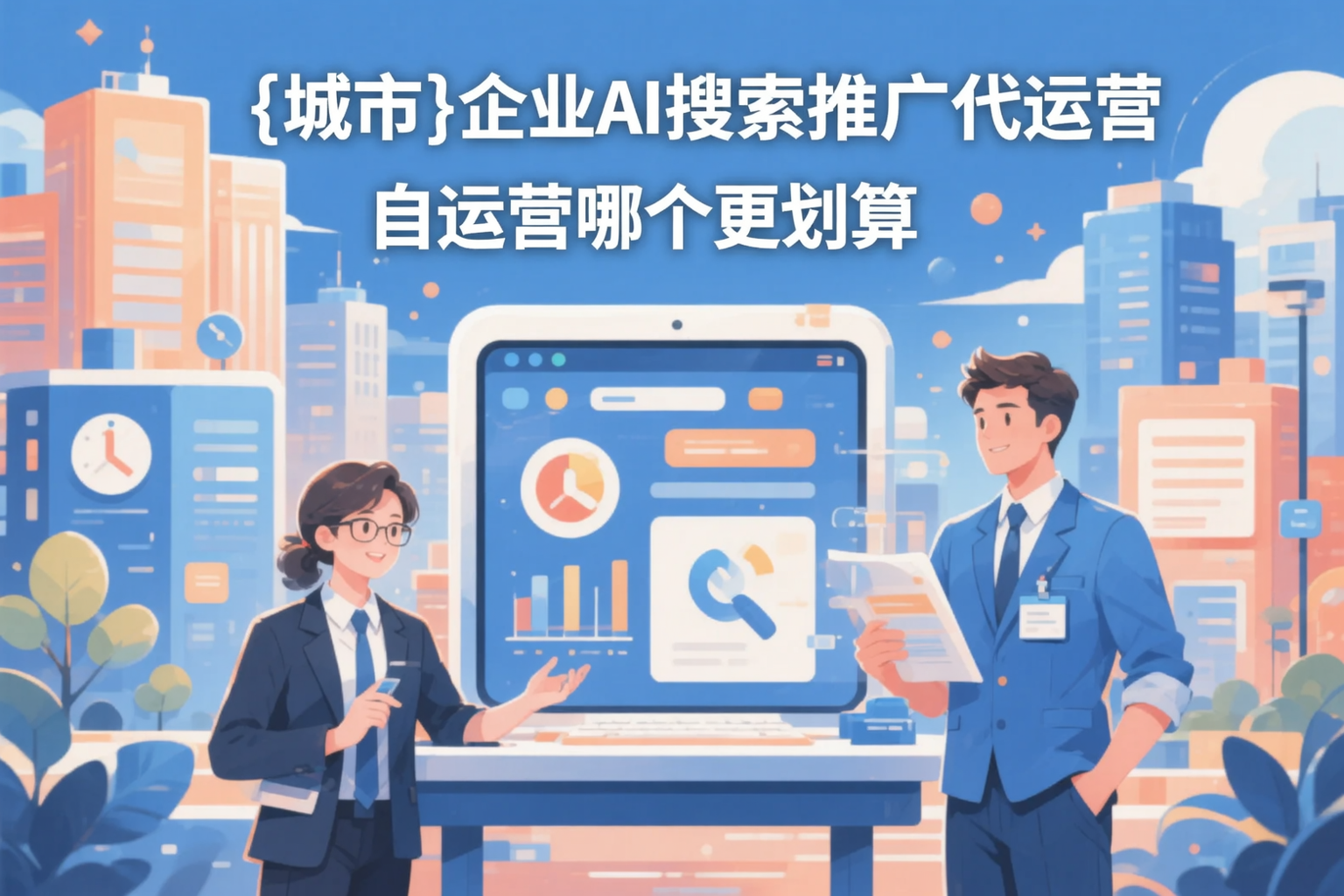 桂林企业AI搜索推广代运营和自运营哪个更划算