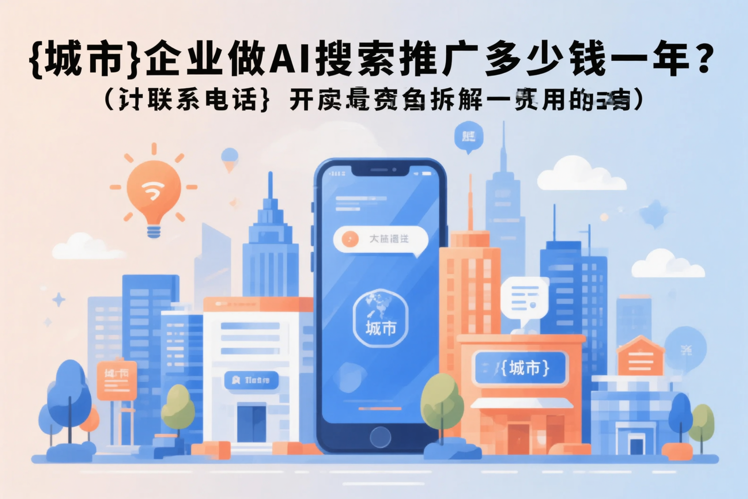 桂林企业做AI搜索推广多少钱一年？真实费用拆解