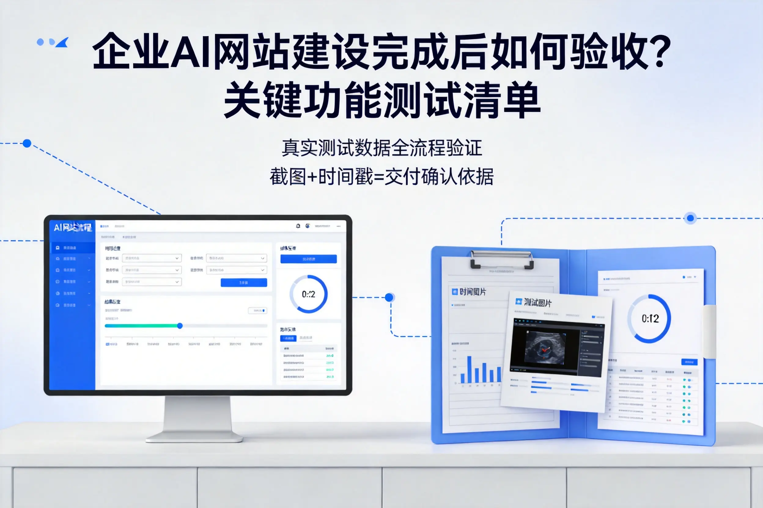 桂林企业AI网站建设完成后如何验收？关键功能测试清单