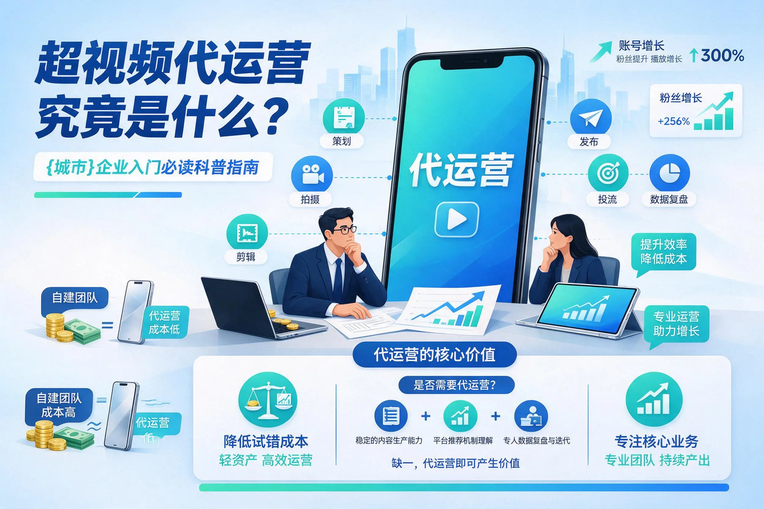 短视频代运营究竟是什么？桂林企业入门必读科普指南