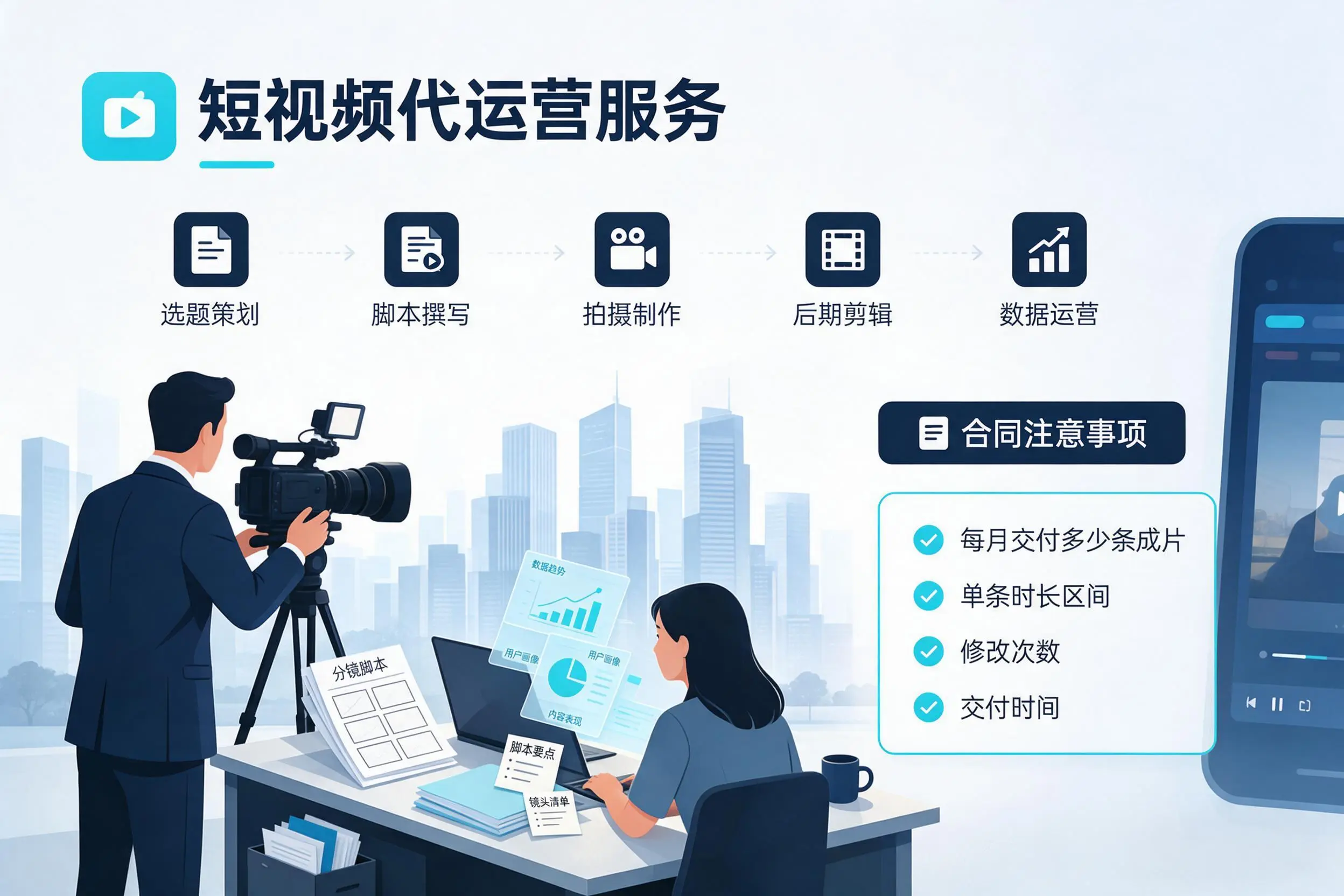 短视频代运营包含哪些服务?桂林企业常见问题科普