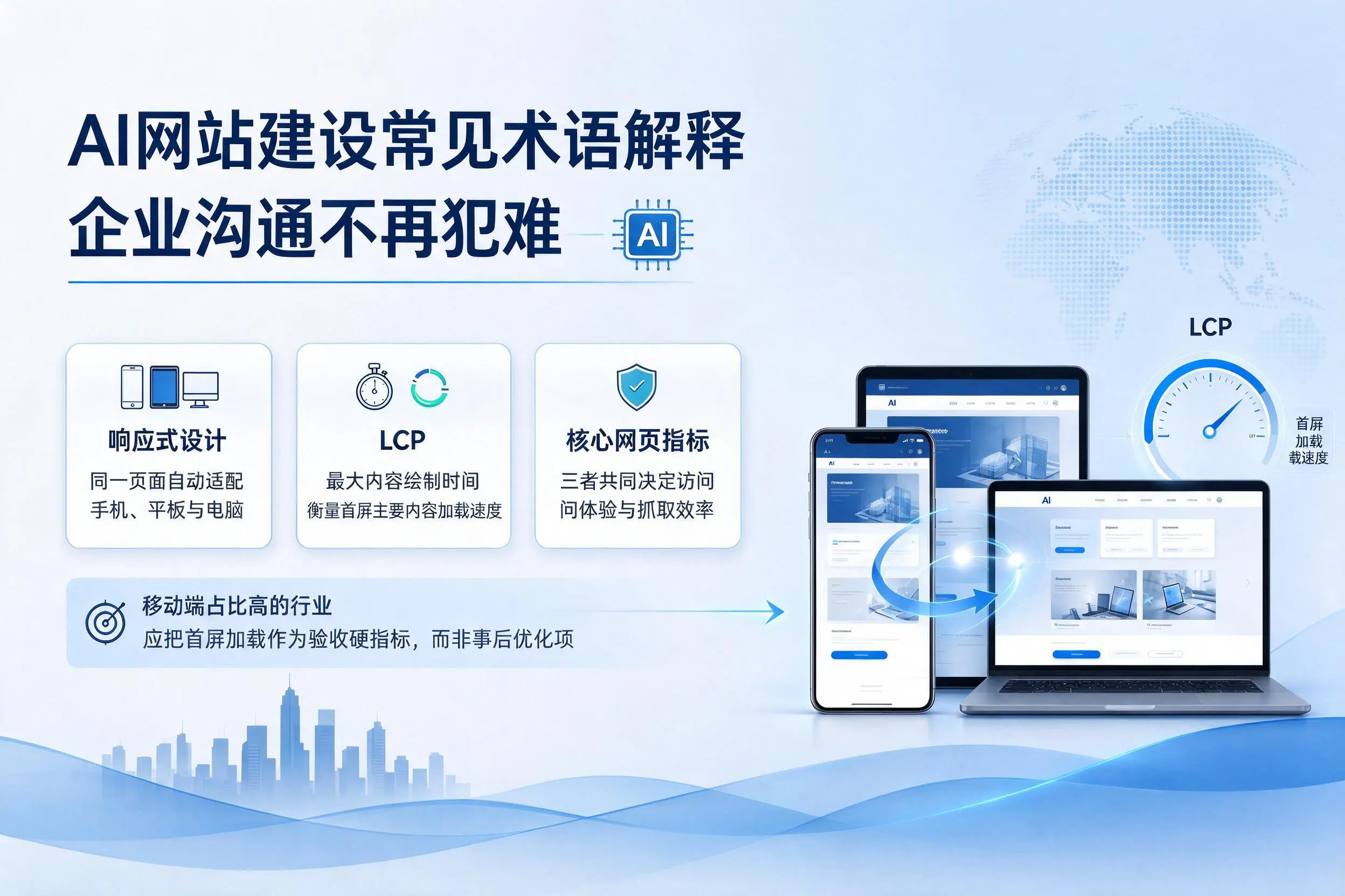 AI网站建设常见术语解释，桂林企业沟通不再犯难